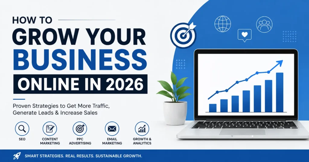 how to grow your business online in 2026